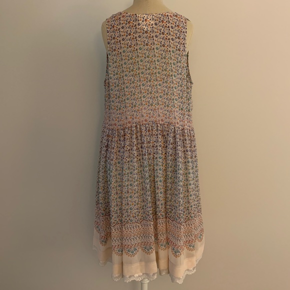 ANTHROPOLOGIE MAEVE VIOLETTA FLORAL SLIP DRESS - Picture 6 of 16